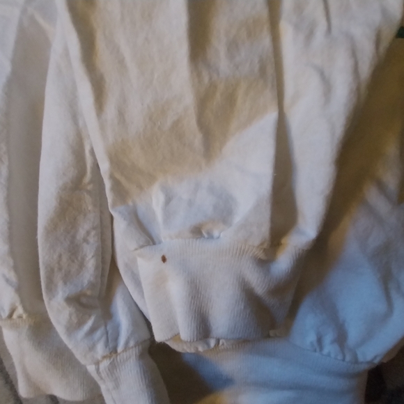 Hazelwood Long-sleeved t-shirt. X-Large, White. Used. Made In USA. - Picture 7 of 8